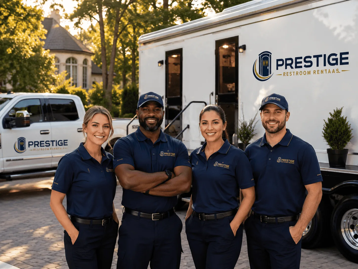 Trusted Luxury Portable Restrooms company in Willard, WI